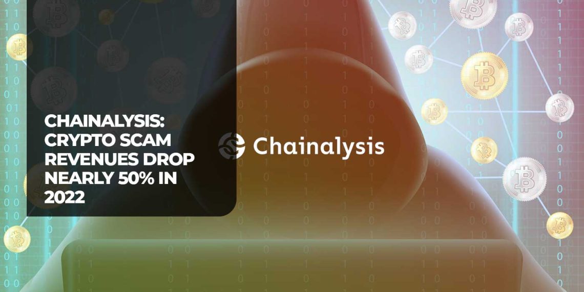 Chainalysis: Cryptocurrency Scam Revenues Drop Nearly 50% in 2022